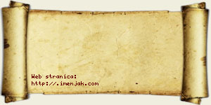 Sandra Zebić vizit kartica